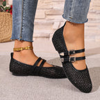 Summer women's daily commuting comfortable flat sandals