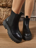 Women's Casual Low-Top Leather Warm Shoes