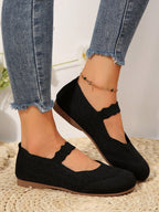 2026 Autumn Women All Season Knit Flat Shoes