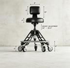 3-Piece Heavy Duty Shop Stool Set · USA Made