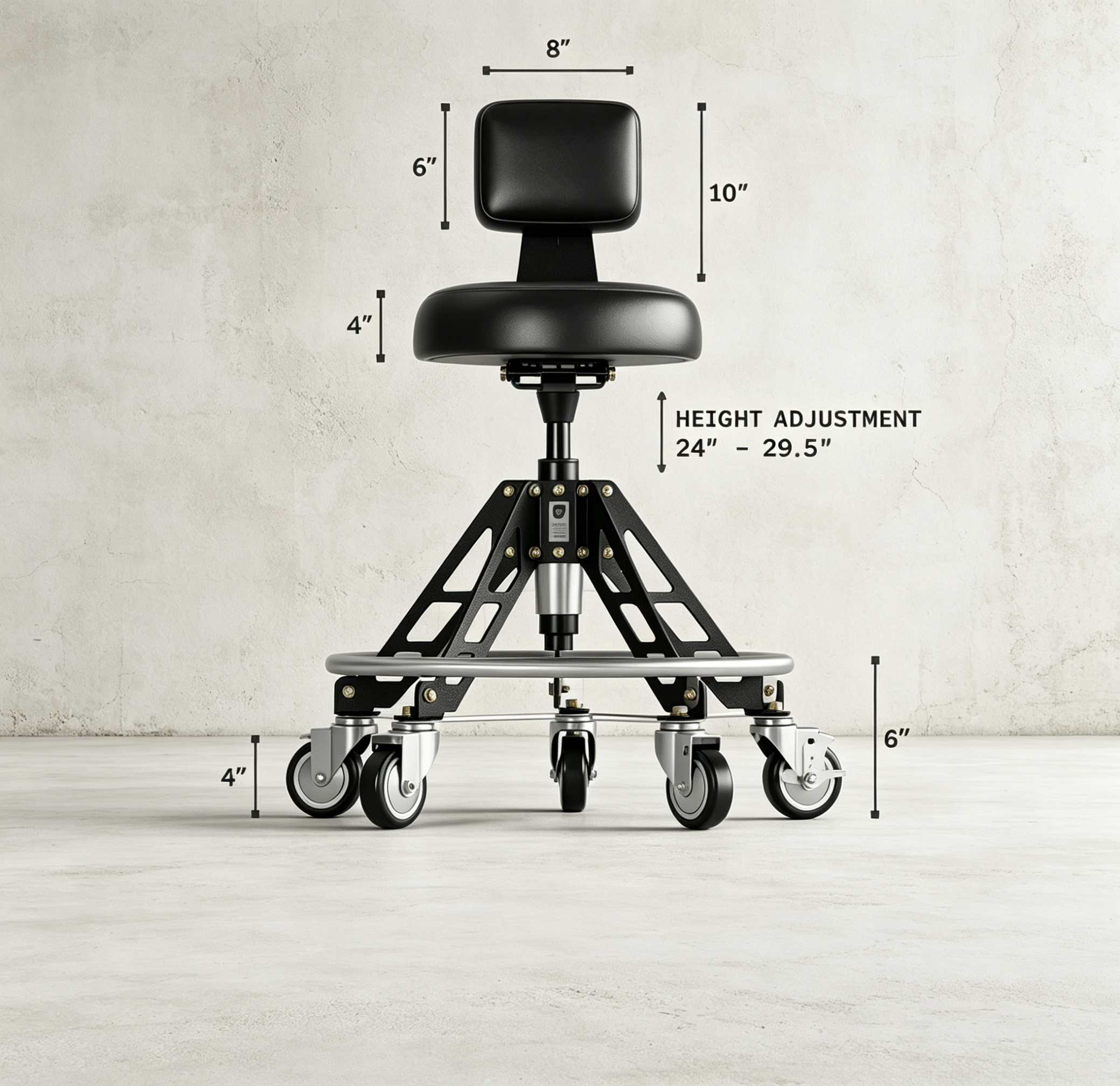 3-Piece Heavy Duty Shop Stool Set · USA Made