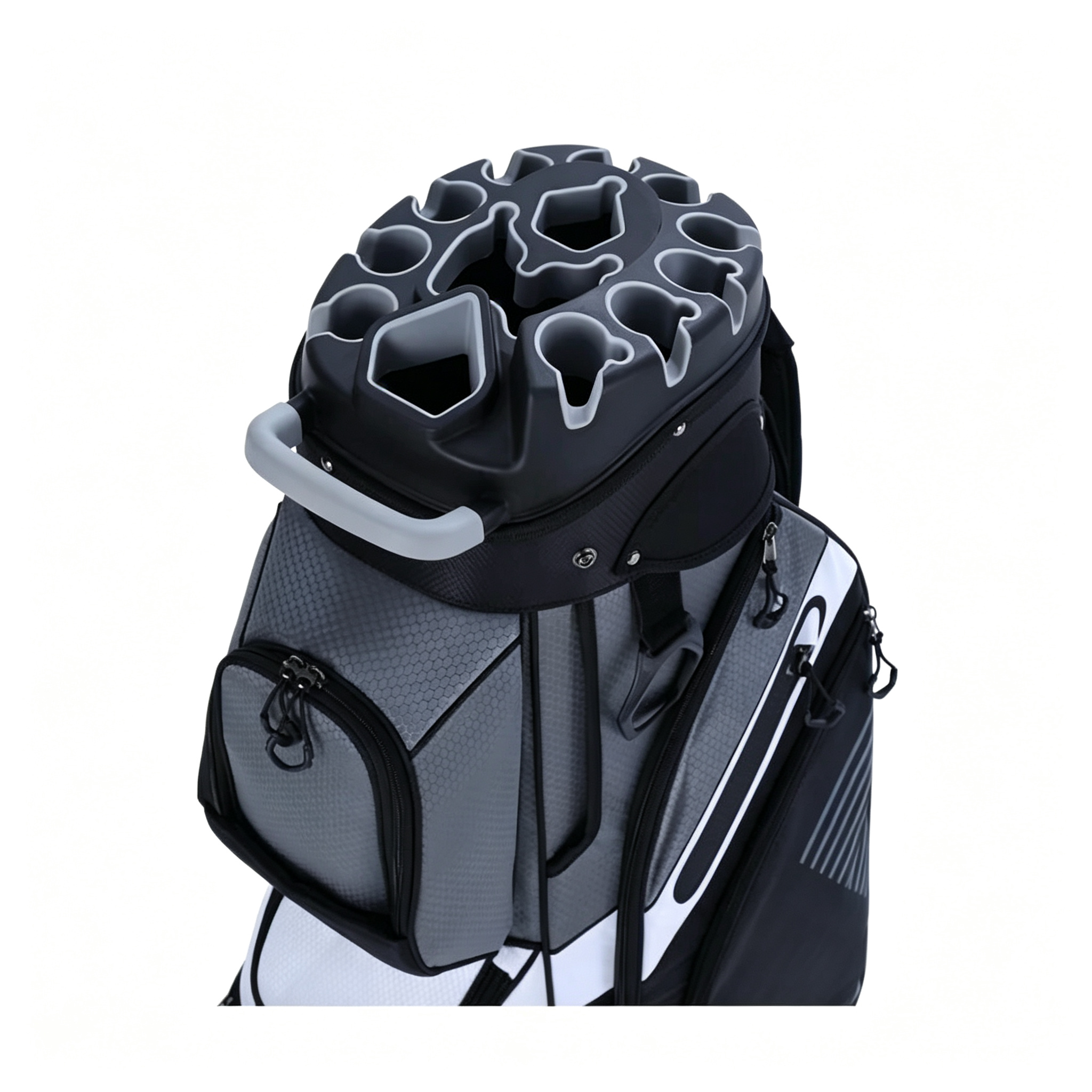 14-Way Silent Divider Golf Cart Storage Bag