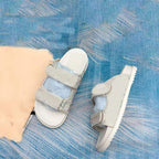 Women's Summer Beach Fashion Flat Leather Sandals