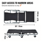 2-in-1 Folding Creeper Stool
