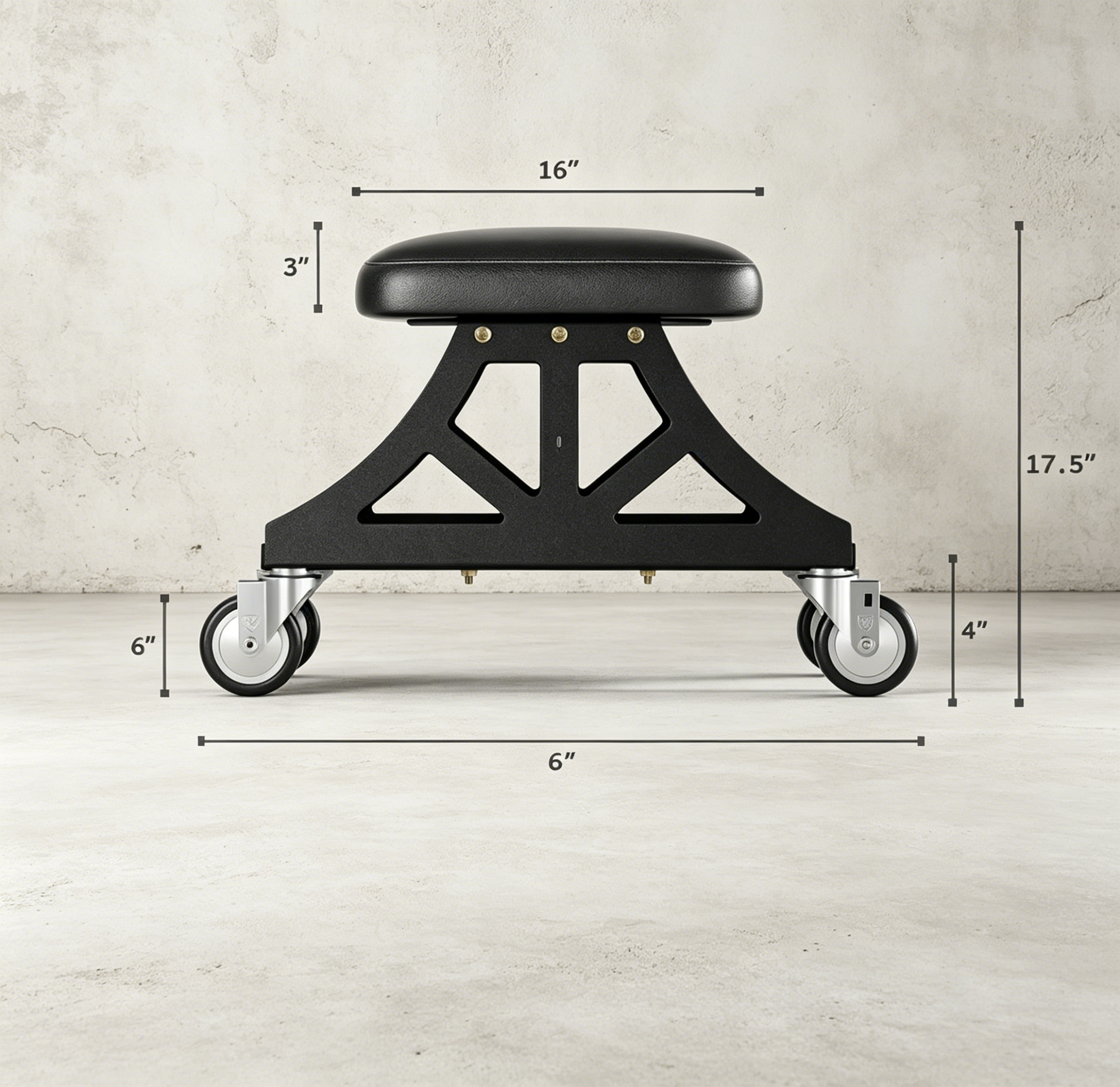3-Piece Heavy Duty Shop Stool Set · USA Made