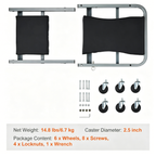 2-in-1 Folding Creeper Stool