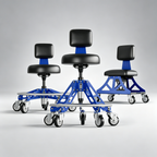 3-Piece Heavy Duty Shop Stool Set · USA Made