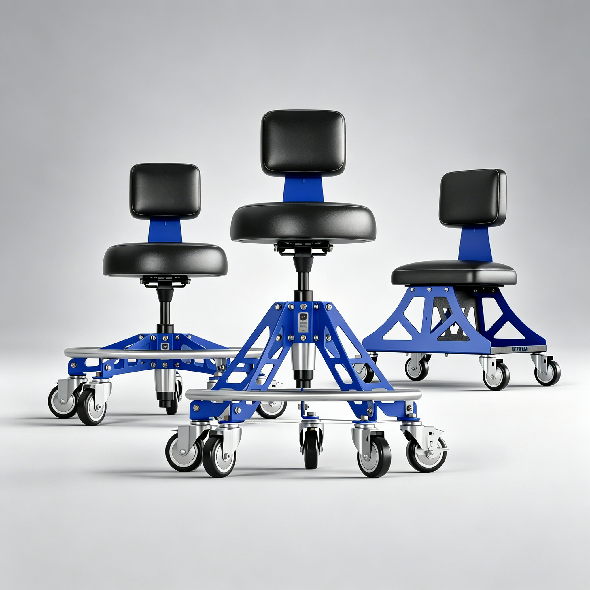 3-Piece Heavy Duty Shop Stool Set · USA Made