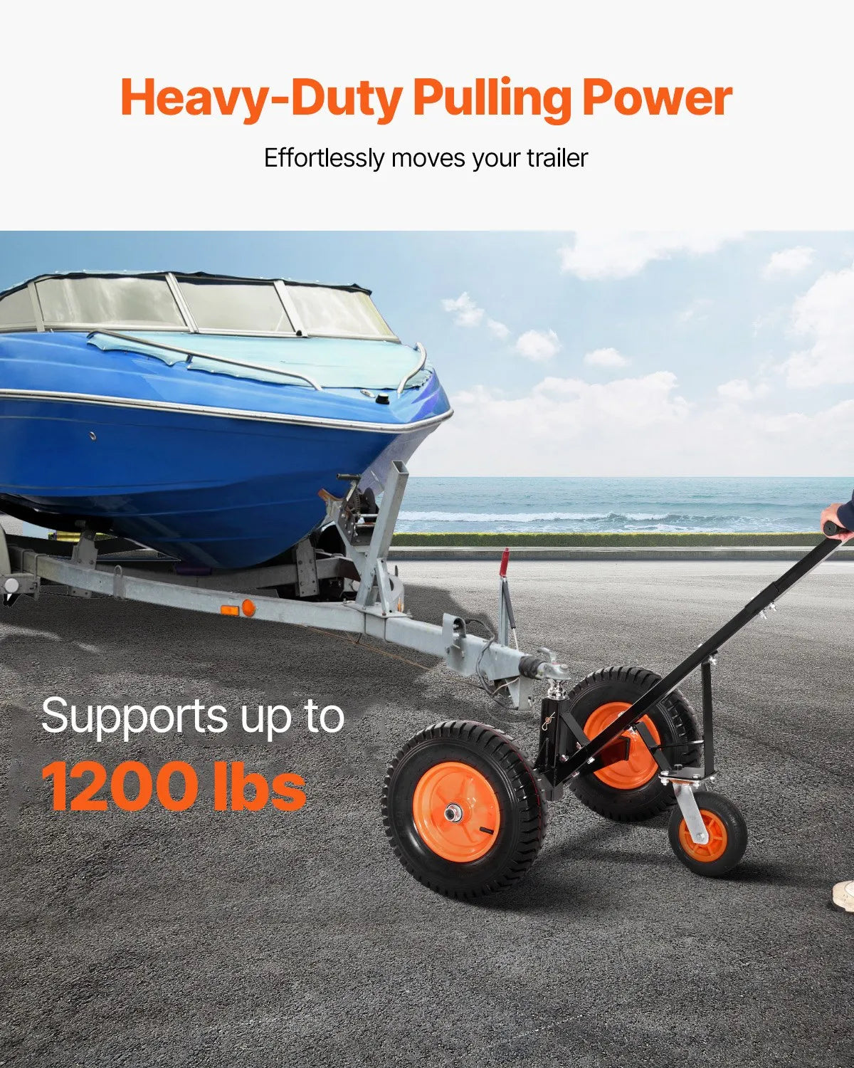 Heavy-Duty Trailer Dolly