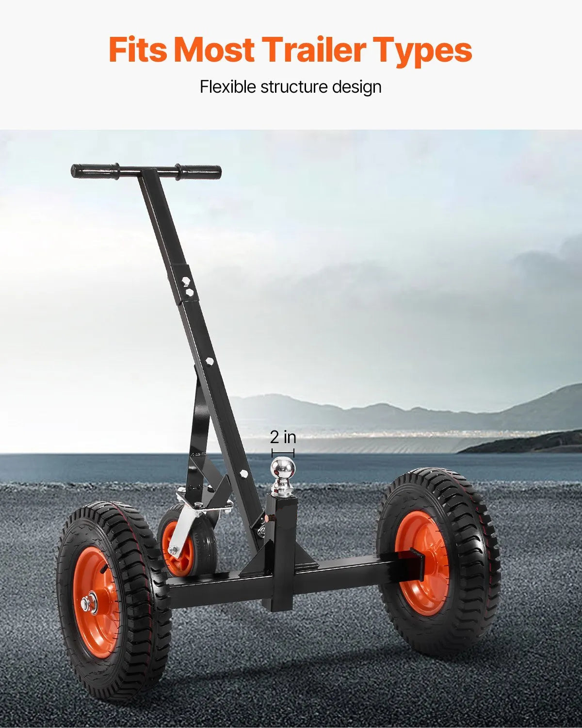 Heavy-Duty Trailer Dolly