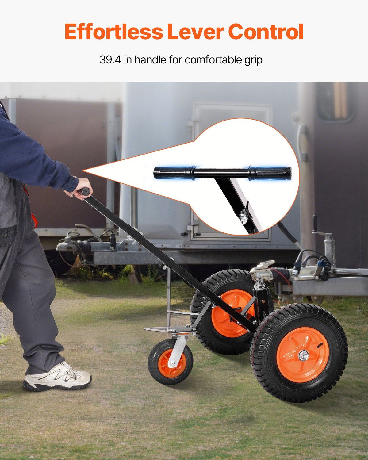 Heavy-Duty Trailer Dolly